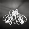 LUMICOM Plafoniera moderno Fiocco Max Ø 60 cm bianco IP20, 3XE27