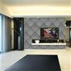 STON Mosaico in vetro Check multicolore satinato L 30 x L 124.4cm x Sp. 4 mm, 8 pezzi