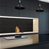 STON Mosaico in vetro Black10 nero satinato L 30 x L 31.8cm x Sp. 4 mm, 10 pezzi