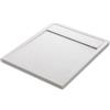 SENSEA Piatto doccia SENSEA in resina Neo bianco L 70 x L 90 x H 3 cm opaco effetto pietra