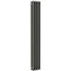 ERCOS Radiatore acqua calda ERCOS Comby in acciaio 3 colonne, 5 elementi, interasse 1735 mm, grigio