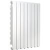 PRODIGE Radiatore acqua calda PRODIGE Modern in alluminio, 8 elementi interasse 80 cm, bianco
