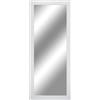 Leroy Merlin Specchio rettangolare in legno bianco 70 x 180 cm
