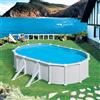 GRE Piscina fuori terra rigida GRE KIT500QWET bianco L int 5 x 3 m