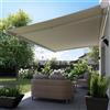 NATERIAL Tenda da sole a bracci estensibili, motorizzato NATERIAL mod. Zefir, L 2.95 x 2.5 m beige