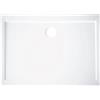 SENSEA Piatto doccia SENSEA in pmma Essential bianco L 80 x L 100 x H 5 cm lucido