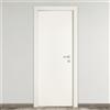 COOPLEGNO Porta tamburata battente Word bianco L 80 x H 210 cm sinistra