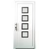 Leroy Merlin Portoncino d'ingresso 20017 bianco L 90 x H 210 cm apertura destra