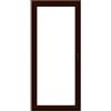 Proline Portafinestra in PVC noce L 80 x H 220 cm, 1 anta apertura a sinistra