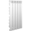 EQUATION Radiatore acqua calda EQUATION 800/100 in alluminio 1 colonna, 5 elementi interasse 80 cm, bianco