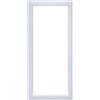 Proline Portafinestra in PVC bianco L 80 x H 220 cm, 1 anta apertura a destra