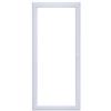 Proline Portafinestra in PVC bianco L 80 x H 220 cm, 1 anta apertura a sinistra