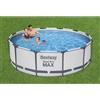 Bestway Piscina fuori terra tubolare BESTWAY Steel Pro Max grigio H 1 x ⌀ 3.66 m