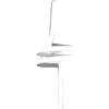 Leroy Merlin Applique LED moderno Adelaide bianco IP20, luce bianco naturale 2800 lumen,