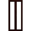 Proline Portafinestra in PVC noce L 100 x H 220 cm, 2 ante apertura a destra
