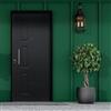 Master Porta blindata MASTER Jack L 90 x H 210 cm antracite/bianco apertura destra