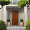 Master Porta blindata MASTER Great L 80 x H 210 cm noce apertura destra