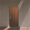 Yale Porta blindata YALE Ghepard L 80 x H 210 cm noce scuro/bianco apertura destra