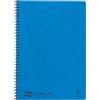 Clairefontaine Europa Wire Bound sul lato Notemaker, A4, foderato, 120 pagine - blu