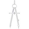 Staedtler Mars comfort 551 01, set compasso di precisione Con elemento cavo/adattatore universale/cassetta portaricambi
