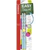 Stabilo EASYgraph - Matita Ergonomica triangolare - per Mancini - Azzurro - Pack da 2 - Gradazione HB