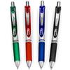Pentel EnerGel XM BL77 - Penna retrattile a inchiostro gel liquido, 0,7 mm, 54% riciclata, tonalità primarie, confezione da 4