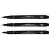 Uni Pin UNI-BALL PIN DRAWING PEN FINELINER ULTRA FINE LINE MARKER 0.1mm BLACK Ink - [Pack of 3]