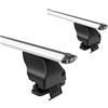 Walmec TETRAX Barre portatutto portapacchi auto, Compatible VOLKSWAGEN Golf VII 5 PORTE (5G) 2012 > 2020