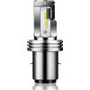 GLL 1pc BA20D LED Faro CPS 1860 4SMD H616 Lampadine per Fari per Moto ad Alto/Basso Raggio 1500 Lumen 6500K