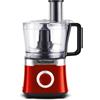 Techwood Robot Multifunzione, Colore Rosso
