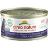 almo nature HFC Natural - Alimento Umido per Gatti Adulti. Tonno, Pollo e Prosciutto (24 lattine da 70g)