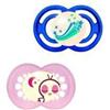 BAMED BABY ITALIA Srl Mam Night 6m+ Silikonseta Succhietto