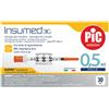 PIKDARE SpA Pic Siringhe Insumed G31 0,5 ml 8 mm 30 pezzi
