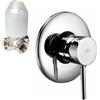 Paffoni Miscelatore monocomando ad incasso per doccia Paffoni Light cromato LIG010CR