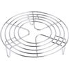 HEMOTON Cestello per Cottura a Vapore in Acciaio Inox Rack di Raffreddamento Rotondo Sottopentola Supporto per Cestello per Cottura a Vapore, 16X4 Cm