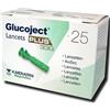 A.MENARINI DIAGNOSTICS Glucoject Lancette 25 Pezzi