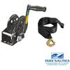Inox Nautica ARGANO MANUALE KG 545 CON NASTRO PER ALAGGIO IMBARCAZIONI IN ACCIAIO ARGANELLO