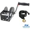 Inox Nautica ARGANO MANUALE KG 360 CON NASTRO ALAGGIO IMBARCAZIONI IN ACCIAIO ARGANELLO