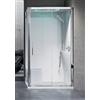 Novellini Eon 2P 120x90 Cabina Doccia - RUBINETTERIA: Miscelatore Meccanico - Versione : Destra - Altezza Piatto Doccia : H 11.5 cm - Colore Profilo : Bianco - Tettuccio: Senza Tettuccio
