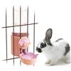 Oncpcare Bottiglia d'acqua Oncpcare per gabbia, 500 ml, conigli, senza gocciolamenti, distributore automatico d'acqua da appendere, per piccoli animali, porcellini d'India, criceti, cincillà, furetti, conigli