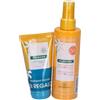 KLORANE (Pierre Fabre It. SpA) Klorane Les Polysianes Spray Solare Sublime Spf 50+ 200ml + Shampoo Doccia Doposole 50ml Omaggio