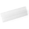 Durable buste per identificazione HARD COVER con aletta 1/2 A5 orizzontale, conf. da 10, trasparente, 116119