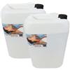 WATER LINE WATER OXI LOW CONCENTRATION Kit Risparmio con 2 Taniche da 25 kg - Ossigeno Liquido 12% Libera Vendita