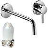 Paffoni Miscelatore ad incasso per lavabo Paffoni Light cromato LIG006CR70