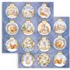 Carta Scrap Winter Valley 6 palline Stamperia