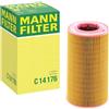 Mann Filter MANN-FILTER, C 14 176 Filtro aria