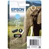 Epson - Cartuccia ink - 24 - Ciano chiaro - C13T24254012 - 5,1ml (unità vendita 1 pz.)