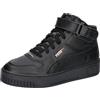 PUMA Carina Street Mid, Sneaker Donna, Black Black Rose Gold, 38 EU