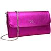 collezione alessandro Eleganza, Pochette Donna, Argento, Einheitsgröße
