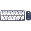 Pantone Celly, Tastiera con Mouse Linea Pantone, Tastiera e Mouse Wireless, Tastiera con Comandi Multimediali e Design Sottile, Mouse con Silent Click e Dongle Integrato, Installazione Immediata, Deep Ocean